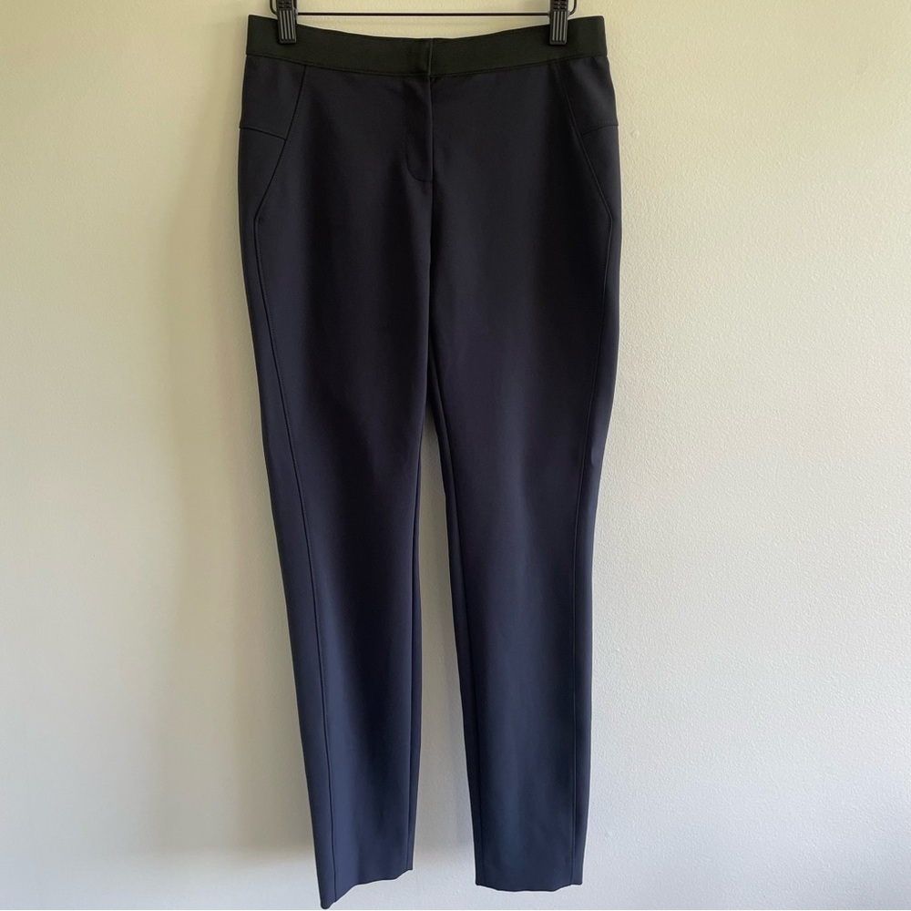 Lafayette 148 Women's Stretch Pants Navy Size Small